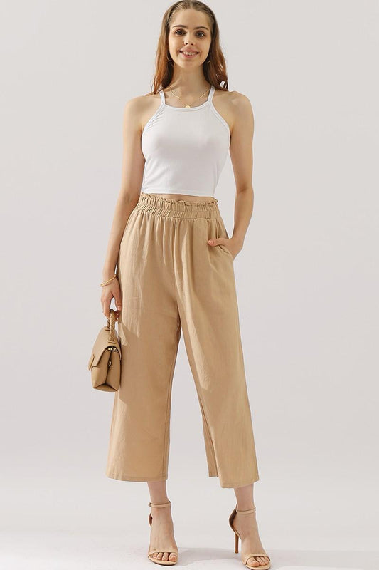 Wide leg pant