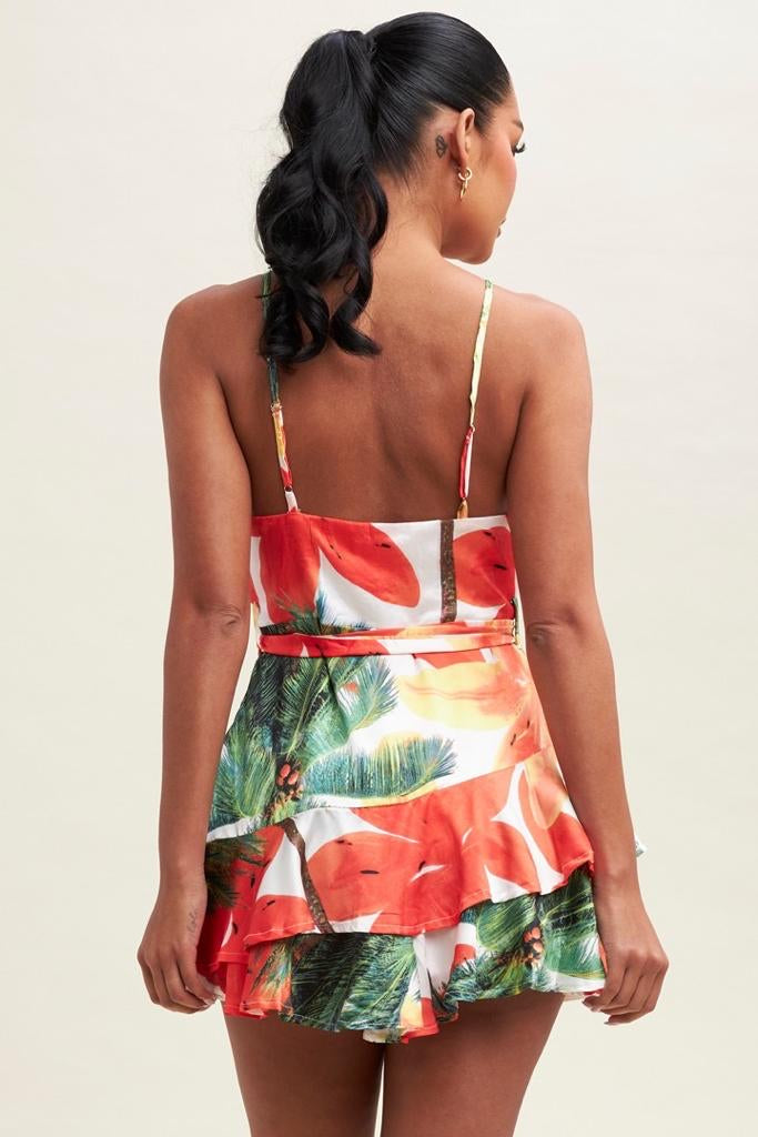 Caribbean mini dress