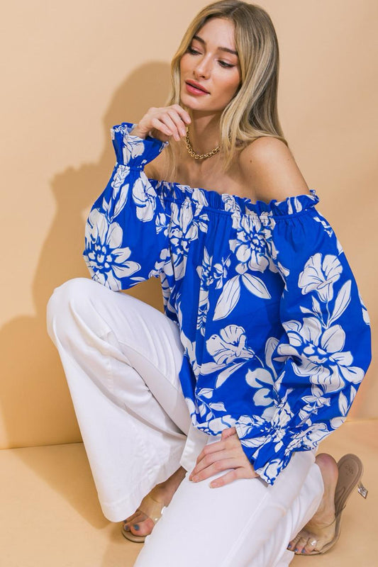 Blue leaves top