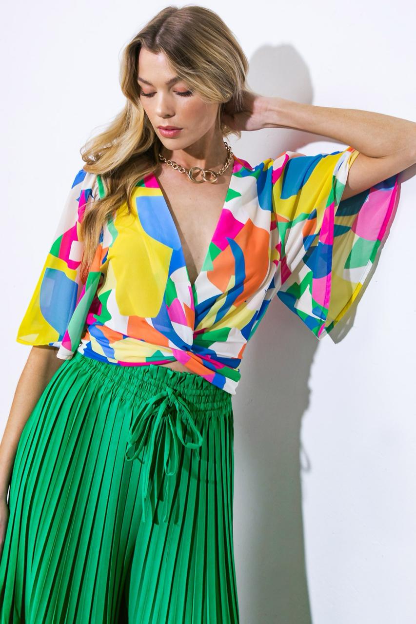 Vibrant color top