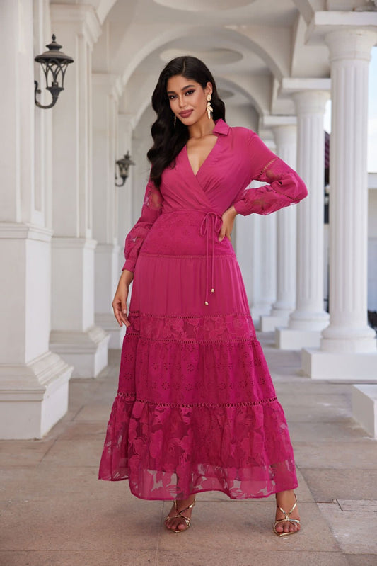 Fucsia Maxi dress