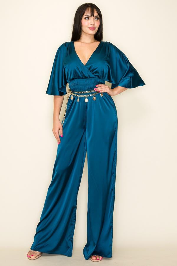 Chain Silky jumpsuit