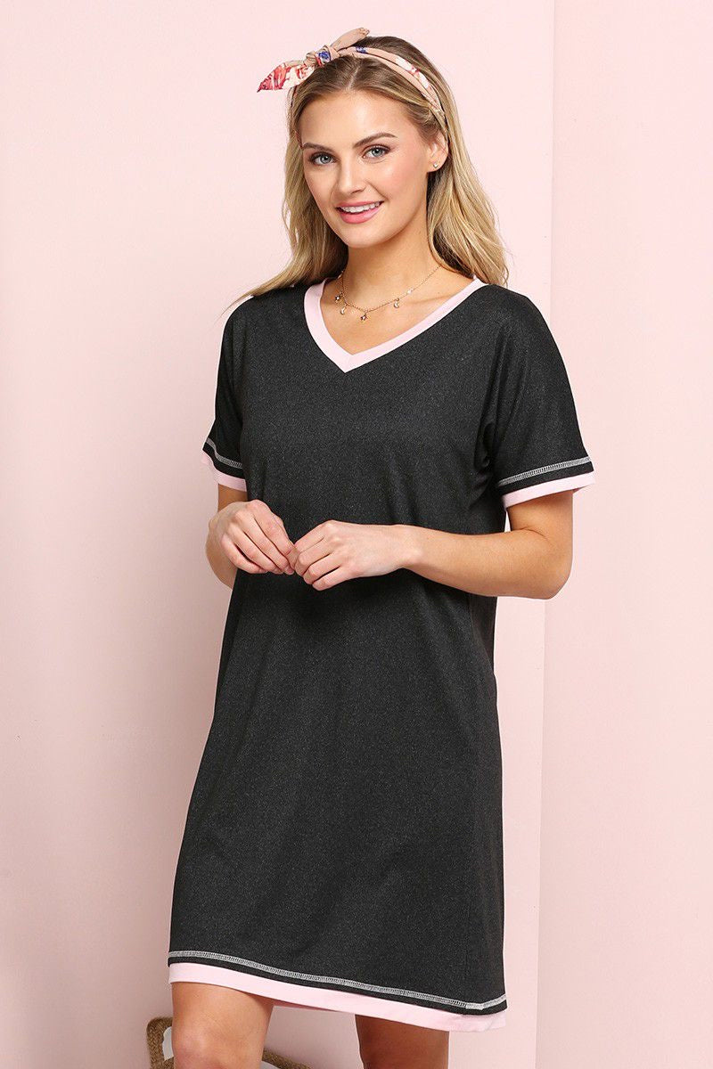 Black and xexi nightgown