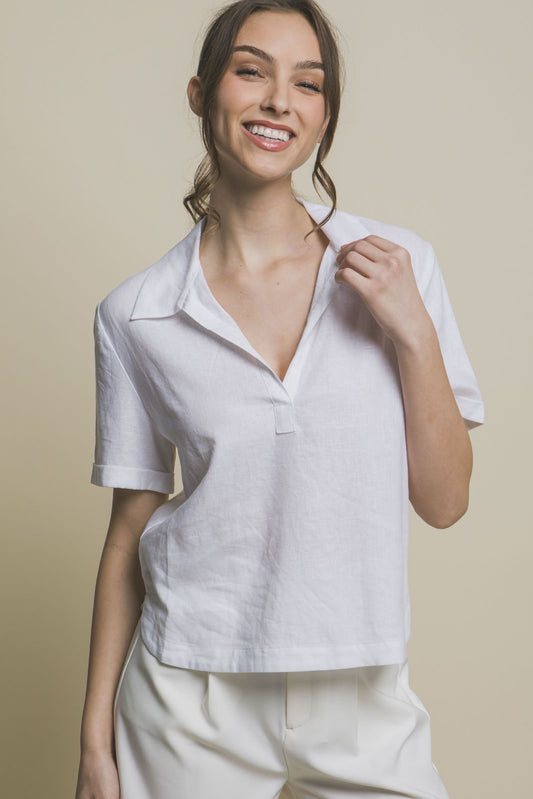 Linen short sleeve