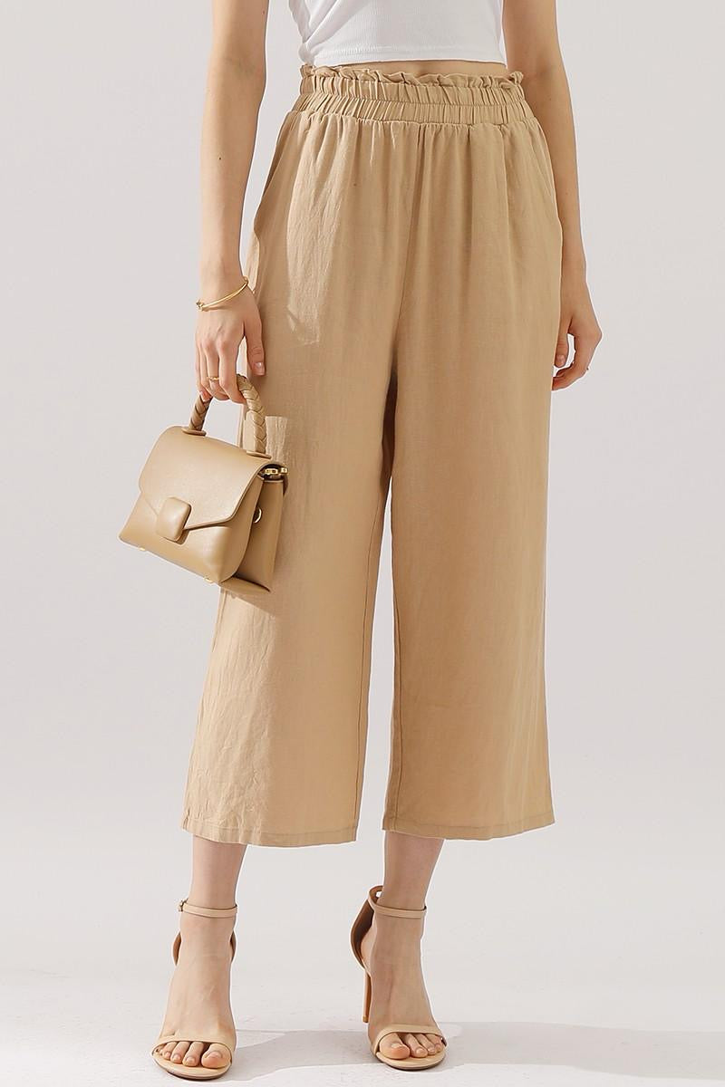 Wide leg pant