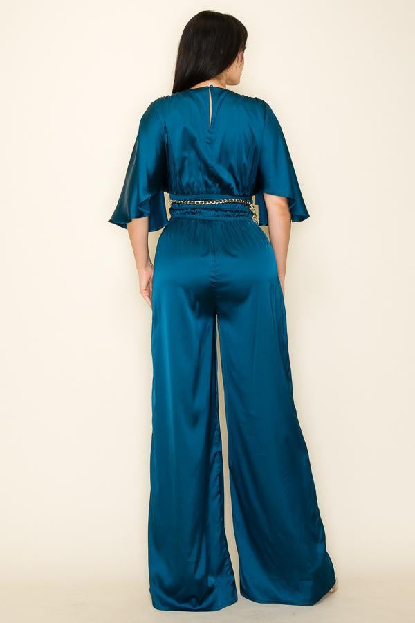 Chain Silky jumpsuit