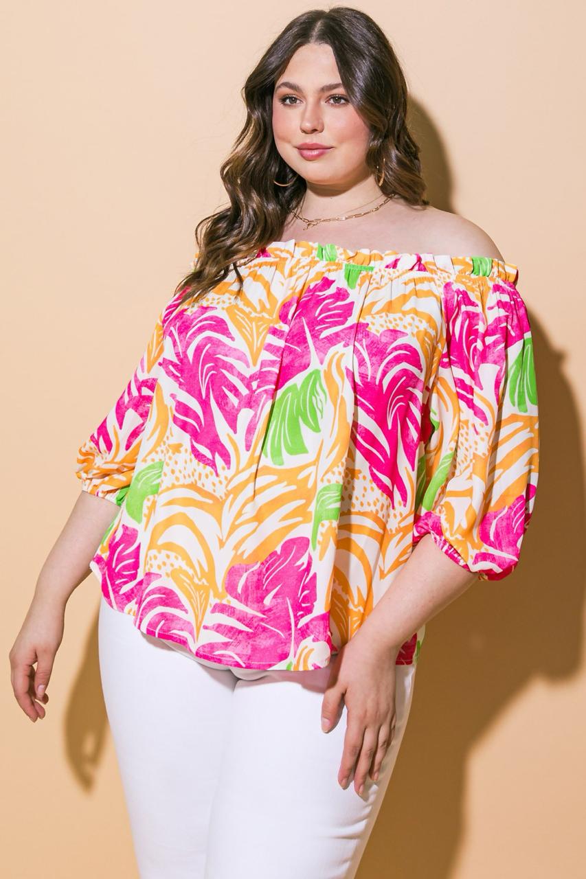 Tropical Plus size