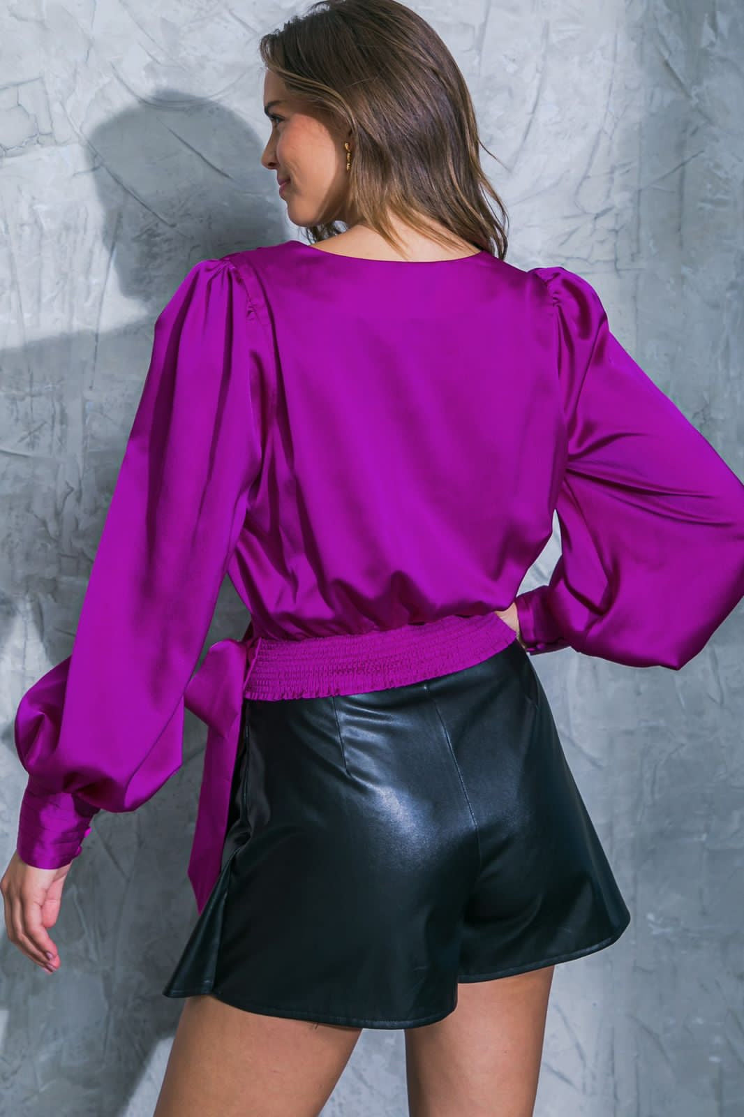 Silky purple