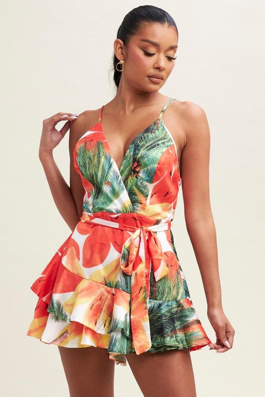 Caribbean mini dress