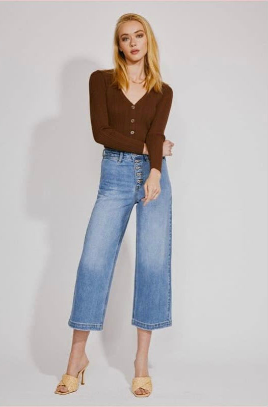 Straight light jeans