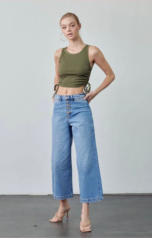 Straight light jeans